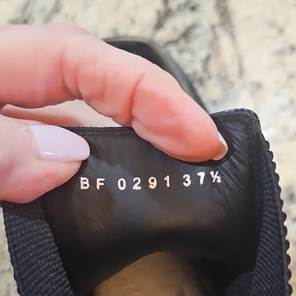 Givenchy  Chelsea BlackCombat Ankle Boots with Logo Detail - Picture 9 of 10